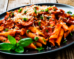 Penne aux légumes