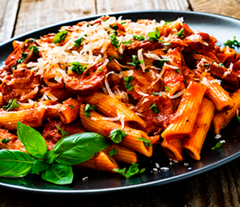 Penne aux légumes